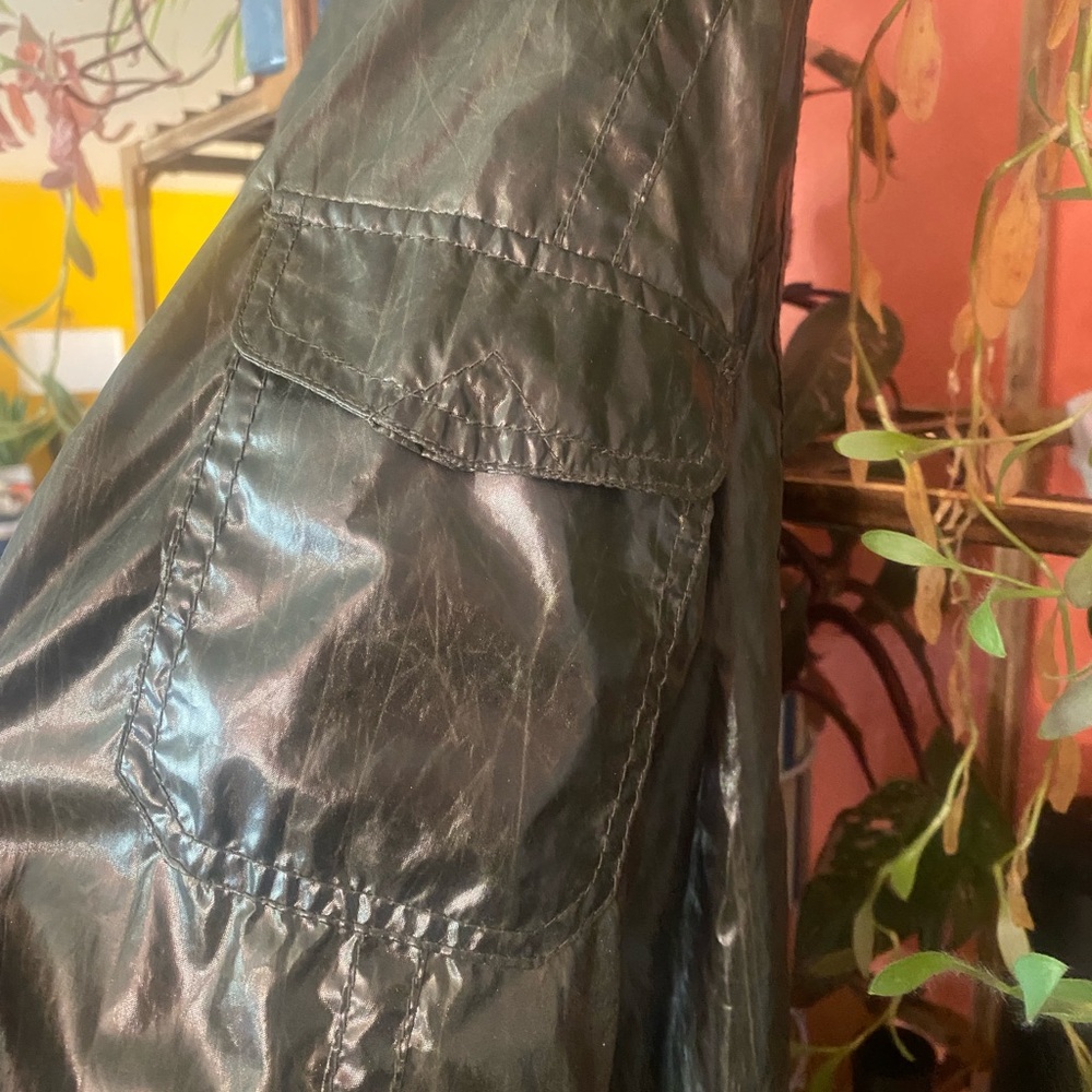 Diesel Shiny Black Jacket - Picture 3 of 6